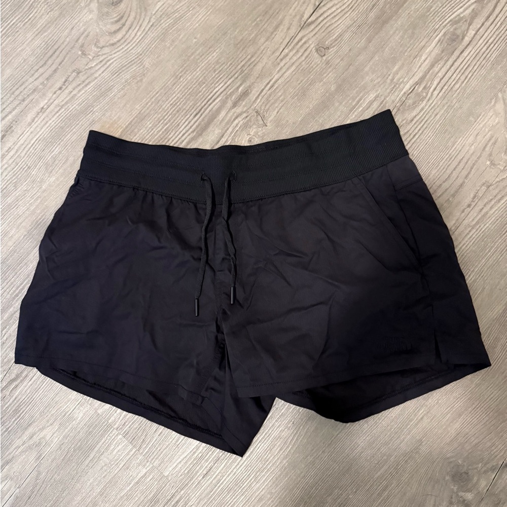 The North Face Black Athletic Shorts with Elastic Waistband